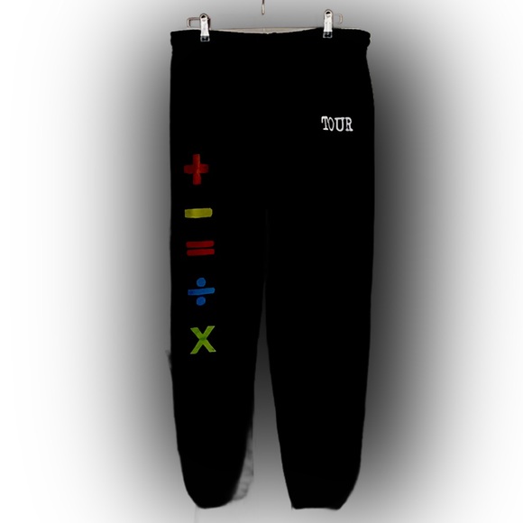 Ed Sheeran Mathematics 2024 Tour sweatpants - Picture 1 of 8